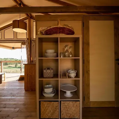 Glamping Podere San Jacopo Luxe tent Massa Marittima